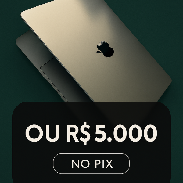 MacBook Pro 13 ou 5 mil no pix